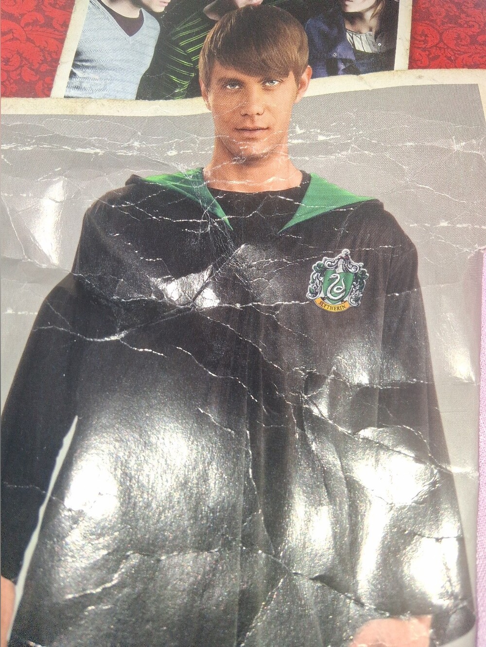 Hatry Potter Slythrin Hooded Cape Medium
